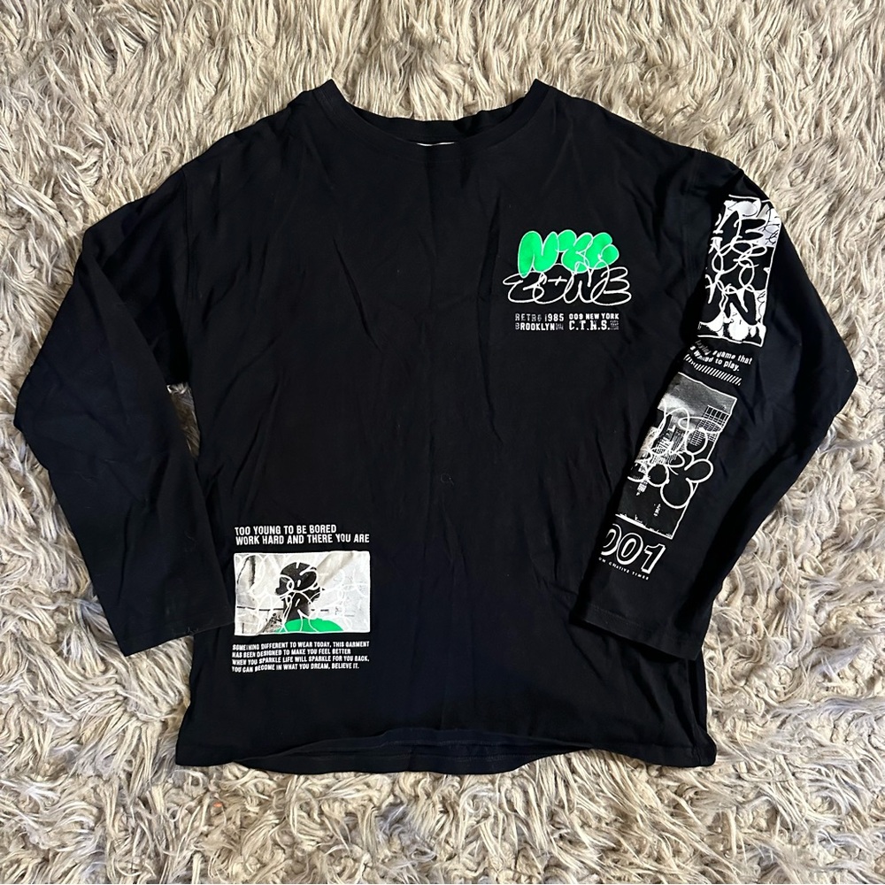 Zara Graffiti Long Sleeve.